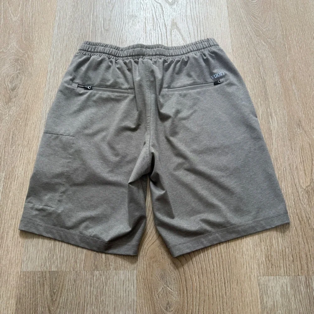 Vuori Sunday Performance Shorts Mens XS Brown Heathered 8